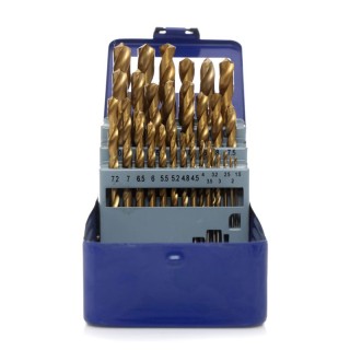 Σετ Τρυπάνια Τιτανίου HSS 1.5 - 12.7 mm 29 τμχ TAGRED TA1036 Σετ Τρυπάνια Τιτανίου HSS 1.5 - 12.7 mm 29 τμχ TAGRED TA1036