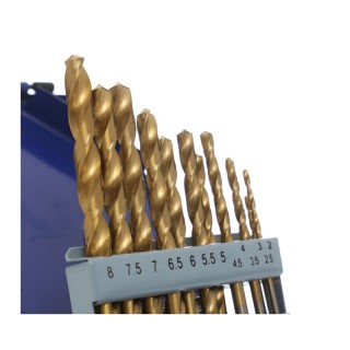 Σετ Τρυπάνια Τιτανίου HSS 2 - 8 mm 13 τμχ TAGRED TA1034