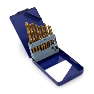 Σετ Τρυπάνια Τιτανίου HSS 2 - 8 mm 13 τμχ TAGRED TA1034