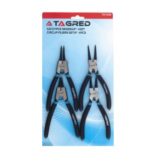 Σετ Τσιμπίδια Ασφαλειών 6 4 τμχ TAGRED TA1038