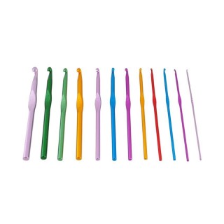 Σετ Βελονάκια Πλεξίματος από Αλουμίνιο 12 Τμχ SPM 0544