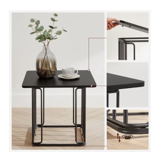 Σετ Βοηθητικά Μεταλλικά Τραπεζάκια 50 x 50 x 45 cm 2 τμχ VASAGLE LE... Σετ Βοηθητικά Μεταλλικά Τραπεζάκια 50 x 50 x 45 cm 2 τμχ VASAGLE LE...