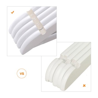 Σετ Ξύλινες Κρεμάστρες Ρούχων 20 τμχ Songmics CRW03W-20 Σετ Ξύλινες Κρεμάστρες Ρούχων 20 τμχ Songmics CRW03W-20