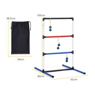 Σετ 2 Σκάλες Γκολφ με 12 Μπάλες και Τσάντα Μεταφοράς Costway SP36976