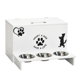 Σετ 3 Ανοξείδωτα Μπολ Γεύματος με Αποθηκευτικό Χώρο για Κατοικίδια ... Σετ 3 Ανοξείδωτα Μπολ Γεύματος με Αποθηκευτικό Χώρο για Κατοικίδια ...