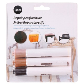 Σετ 3 τμχ Μαρκαδόροι Επιδιόρθωσης Γρατζουνιών Επίπλων SPM 98893