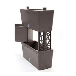 Σετ 5 Ζαρντινιέρες Σύνθεσης από Πλαστικό 75 Lt 59 x 23 x 27 cm Χρώμ... Σετ 5 Ζαρντινιέρες Σύνθεσης από Πλαστικό 75 Lt 59 x 23 x 27 cm Χρώμ...