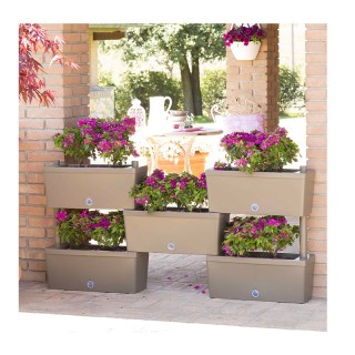 Σετ 5 Ζαρντινιέρες Σύνθεσης από Πλαστικό 75 Lt 59 x 23 x 27 cm Χρώμ... Σετ 5 Ζαρντινιέρες Σύνθεσης από Πλαστικό 75 Lt 59 x 23 x 27 cm Χρώμ...