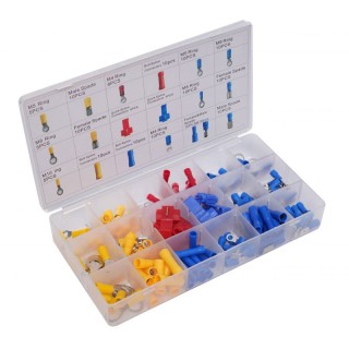 Σετ Ακροδέκτες Καλωδίων με Μόνωση σε Κασετίνα 160 τμχ Kraft&Dele KD... Σετ Ακροδέκτες Καλωδίων με Μόνωση σε Κασετίνα 160 τμχ Kraft&Dele KD...