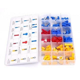 Σετ Ακροδέκτες Καλωδίων με Μόνωση σε Κασετίνα 160 τμχ Kraft&Dele KD... Σετ Ακροδέκτες Καλωδίων με Μόνωση σε Κασετίνα 160 τμχ Kraft&Dele KD...