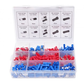 Σετ Ακροδέκτες Καλωδίων με Μόνωση σε Κασετίνα 450 τμχ Kraft&Dele KD... Σετ Ακροδέκτες Καλωδίων με Μόνωση σε Κασετίνα 450 τμχ Kraft&Dele KD...