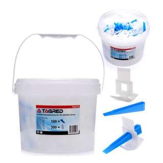 Σετ Αλφαδοποίησης Πλακιδίων 400 τμχ TAGRED TA4112 Σετ Αλφαδοποίησης Πλακιδίων 400 τμχ TAGRED TA4112