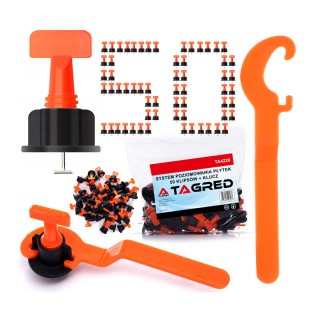 Σετ Αλφαδοποίησης Πλακιδίων 50 τμχ TAGRED TA4220 Σετ Αλφαδοποίησης Πλακιδίων 50 τμχ TAGRED TA4220