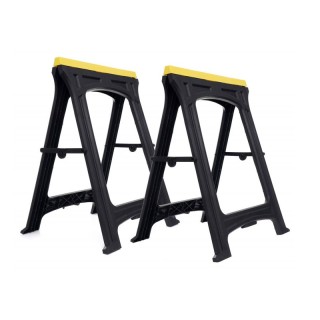 Σετ Αναδιπλούμενα Πλαστικά Καβαλέτα Εργασίας 2 τμχ 170 Kg Kraft&Del... Σετ Αναδιπλούμενα Πλαστικά Καβαλέτα Εργασίας 2 τμχ 170 Kg Kraft&Del...