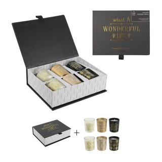 Σετ Αρωματικά Κεριά Βανίλιας σε Γυάλινα Βαζάκια 6 τμχ Home Deco Fac... Σετ Αρωματικά Κεριά Βανίλιας σε Γυάλινα Βαζάκια 6 τμχ Home Deco Fac...