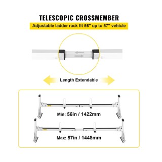 Σετ Ατσάλινες Μπάρες Οροφής Βαρέως Τύπου για Φορτηγάκια VAN 340 Kg ... Σετ Ατσάλινες Μπάρες Οροφής Βαρέως Τύπου για Φορτηγάκια VAN 340 Kg ...