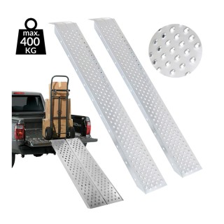 Σετ Ατσάλινες Ράμπες Φόρτωσης 400 Kg 160 x 22.5 cm 2 τμχ Bakaji 028... Σετ Ατσάλινες Ράμπες Φόρτωσης 400 Kg 160 x 22.5 cm 2 τμχ Bakaji 028...