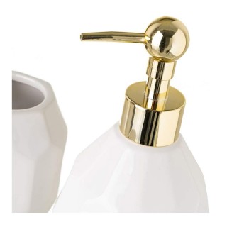 Σετ Αξεσουάρ Μπάνιου Κεραμικό Οβάλ 4 τμχ Bakaji 02839920 Σετ Αξεσουάρ Μπάνιου Κεραμικό Οβάλ 4 τμχ Bakaji 02839920