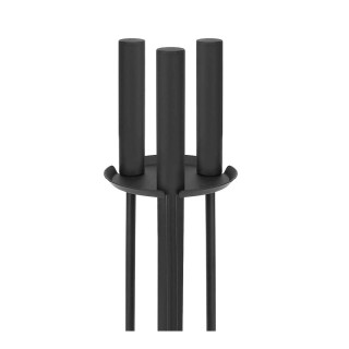 Σετ Αξεσουάρ Τζακιού με Βάση 4 τμχ Kaminer 8786