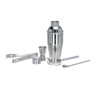 Σετ Κοκτέιλ από Ανοξείδωτο Ατσάλι 5 τμχ Bakaji 02824278 Σετ Κοκτέιλ από Ανοξείδωτο Ατσάλι 5 τμχ Bakaji 02824278