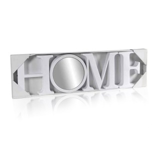 Πλαστικό Διακοσμητικό Τοίχου με Καθρέπτη HOME 85 x 24 x 4.5 cm Baka...