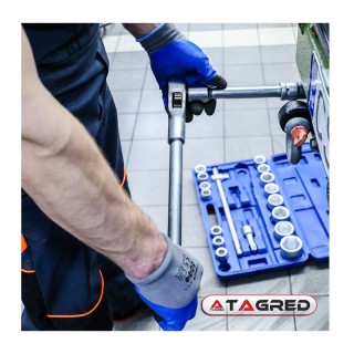 Σετ Δωδεκάγωνα Καρυδάκια 3/4 με Καστάνια 21 τμχ σε Βαλιτσάκι TAGRED... Σετ Δωδεκάγωνα Καρυδάκια 3/4 με Καστάνια 21 τμχ σε Βαλιτσάκι TAGRED...