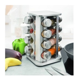 Σετ Δοχεία Μπαχαρικών με Περιστρεφόμενη Βάση 16 τμχ KonigHOFFER Tul... Σετ Δοχεία Μπαχαρικών με Περιστρεφόμενη Βάση 16 τμχ KonigHOFFER Tul...