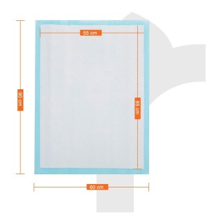 Σετ Εκπαιδευτικές Πάνες Σκύλου 60 x 90 cm 100 τμχ Feandrea PTD90B Σετ Εκπαιδευτικές Πάνες Σκύλου 60 x 90 cm 100 τμχ Feandrea PTD90B