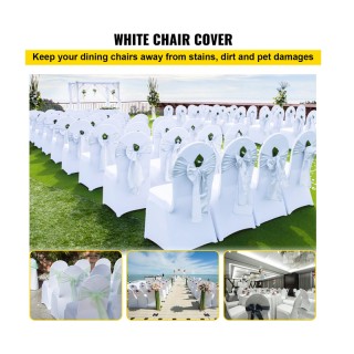 Σετ Ελαστικά Καλύμματα Καρέκλας για Δεξιώσεις 50 τμχ VEVOR 50TQBBSY...