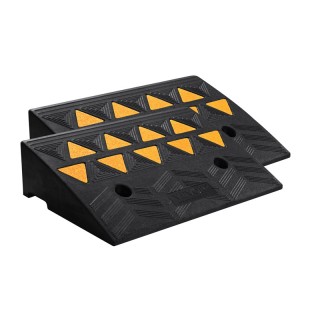 Σετ Ελαστικές Ράμπες Parking Πεζοδρομίου 15T 12.7 cm 2 τμχ VEVOR SJ...