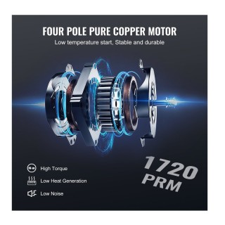 Σετ Ελέγχου Πίεσης Κλιματιστικών με Αντλία Κενού 150 W VEVOR KD35CF... Σετ Ελέγχου Πίεσης Κλιματιστικών με Αντλία Κενού 150 W VEVOR KD35CF...