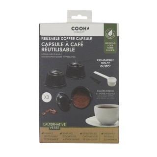 Σετ Επαναγεμιζόμενες Κάψουλες Καφέ Espresso για Καφετιέρες Dolce Gu... Σετ Επαναγεμιζόμενες Κάψουλες Καφέ Espresso για Καφετιέρες Dolce Gu...