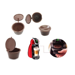 Σετ Επαναγεμιζόμενες Κάψουλες Καφέ Espresso για Καφετιέρες Dolce Gu... Σετ Επαναγεμιζόμενες Κάψουλες Καφέ Espresso για Καφετιέρες Dolce Gu...