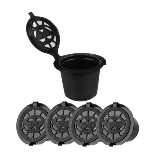 Σετ Επαναγεμιζόμενες Κάψουλες Καφέ Espresso για Καφετιέρες Nespress... Σετ Επαναγεμιζόμενες Κάψουλες Καφέ Espresso για Καφετιέρες Nespress...