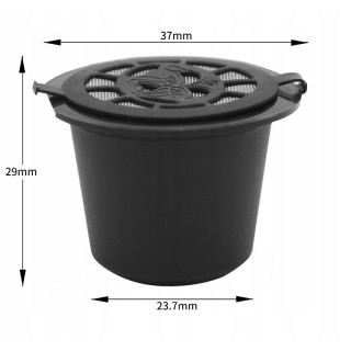 Σετ Επαναγεμιζόμενες Κάψουλες Καφέ Espresso για Καφετιέρες Nespress... Σετ Επαναγεμιζόμενες Κάψουλες Καφέ Espresso για Καφετιέρες Nespress...