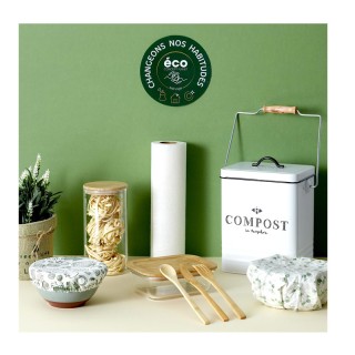 Σετ Επαναχρησιμοποιούμενα Υφασμάτινα Καπάκια 3 τμχ Cook Concept KB6041 Σετ Επαναχρησιμοποιούμενα Υφασμάτινα Καπάκια 3 τμχ Cook Concept KB6041