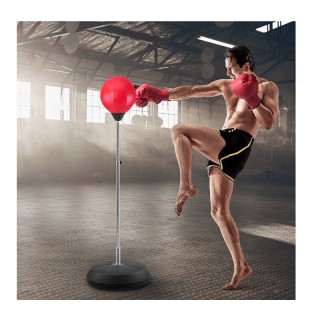 Σετ Επιδαπέδιο Αχλάδι Πυγμαχίας με Γάντια 430 x 430 x 1170-1460 mm ... Σετ Επιδαπέδιο Αχλάδι Πυγμαχίας με Γάντια 430 x 430 x 1170-1460 mm ...