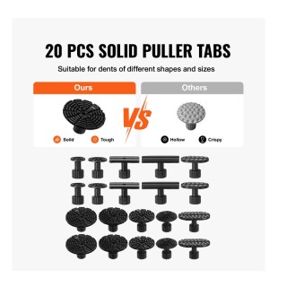 Σετ Επιδιόρθωσης Βαθουλωμάτων Αυτοκινήτου 69 τμχ VEVOR CSLBGJSJTJT6... Σετ Επιδιόρθωσης Βαθουλωμάτων Αυτοκινήτου 69 τμχ VEVOR CSLBGJSJTJT6...