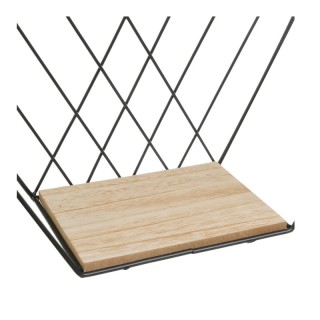 Σετ Επιτοίχια Μεταλλικά/Ξύλινα Εξαγωνικά Ράφια 31 x 13 x 28 cm Χρώμ... Σετ Επιτοίχια Μεταλλικά/Ξύλινα Εξαγωνικά Ράφια 31 x 13 x 28 cm Χρώμ...