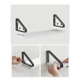 Σετ Επιτοίχια Ξύλινα Ράφια 40 x 12 x 11 cm 3 τμχ Χρώματος Λευκό VAS... Σετ Επιτοίχια Ξύλινα Ράφια 40 x 12 x 11 cm 3 τμχ Χρώματος Λευκό VAS...