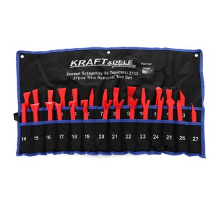 Σετ Εργαλεία Αφαίρεσης Ταπετσαρίας - Κλιπς Αυτοκινήτου 27 τμχ Kraft...