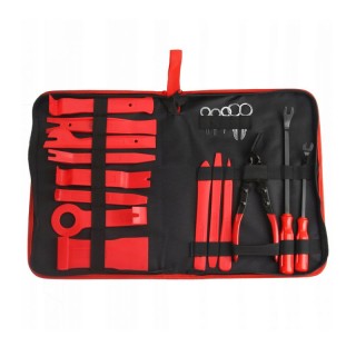 Σετ Εργαλεία Αφαίρεσης Ταπετσαρίας - Κλιπς Αυτοκινήτου 19 τμχ Kraft...