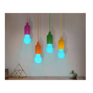 Σετ Φορητές Πολύχρωμες Λάμπες LED Μπαταρίας 4 τμχ Inkazen 40006146 Σετ Φορητές Πολύχρωμες Λάμπες LED Μπαταρίας 4 τμχ Inkazen 40006146