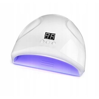 Σετ Φουρνάκι Νυχιών με 12 Λάμπες UV LED 12 W και Τροχός με 5 Κεφαλέ...