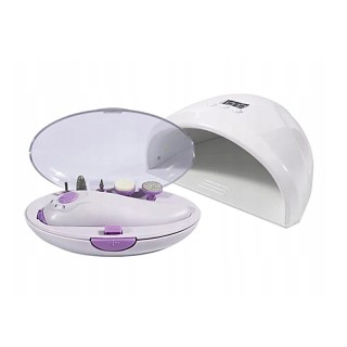 Σετ Φουρνάκι Νυχιών με 12 Λάμπες UV LED 12 W και Τροχός με 5 Κεφαλέ... Σετ Φουρνάκι Νυχιών με 12 Λάμπες UV LED 12 W και Τροχός με 5 Κεφαλέ...