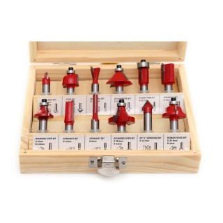 Σετ Φρέζες Ξύλου για Ρούτερ 8 mm 12 τμχ Kraft&Dele KD-10282 Σετ Φρέζες Ξύλου για Ρούτερ 8 mm 12 τμχ Kraft&Dele KD-10282