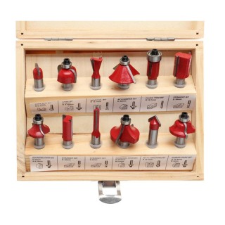 Σετ Φρέζες Ξύλου για Ρούτερ 8 mm 12 τμχ Kraft&Dele KD-10282 Σετ Φρέζες Ξύλου για Ρούτερ 8 mm 12 τμχ Kraft&Dele KD-10282