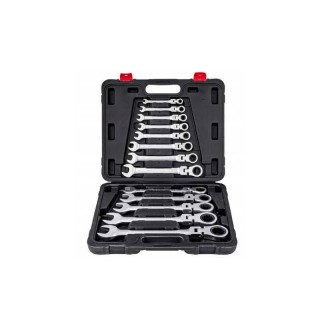 Σετ Γερμανοπολύγωνα Καστάνιας Σπαστά σε Βαλιτσάκι 8-19 mm 12 τμχ Kr...