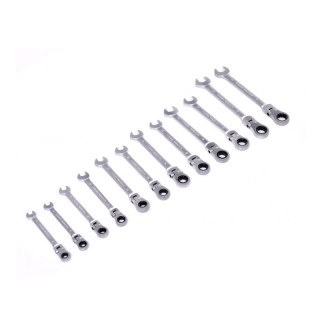 Σετ Γερμανοπολύγωνα Καστάνιας Σπαστά σε Βαλιτσάκι 8-19 mm 12 τμχ Kr...