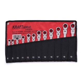 Σετ Γερμανοπολύγωνα Καστάνιας Σπαστά CR-V 8 - 19 mm 12 τμχ Kraft&De... Σετ Γερμανοπολύγωνα Καστάνιας Σπαστά CR-V 8 - 19 mm 12 τμχ Kraft&De...